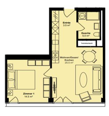 2.5 Room@Mydihei Apartments Neuhausen Am Rheinfall Eksteriør bilde